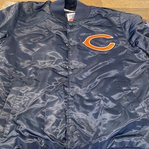 Starter Size L Homage Chicago Bears Satin Jacket